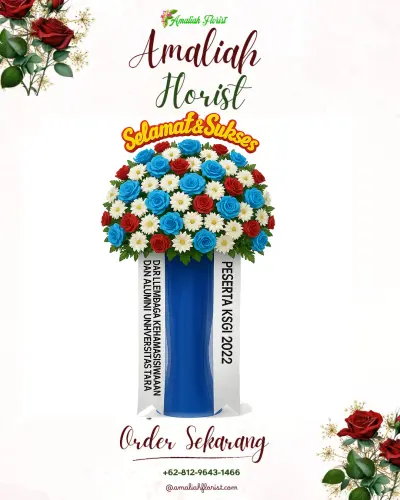 Standing Flower di Kawasan Industri Kendal Park